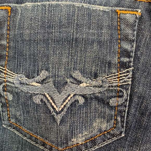 GUESS DAREDEVIL BOOT CUT Distressed Jeans 26 x 31 - Picture 15 of 16